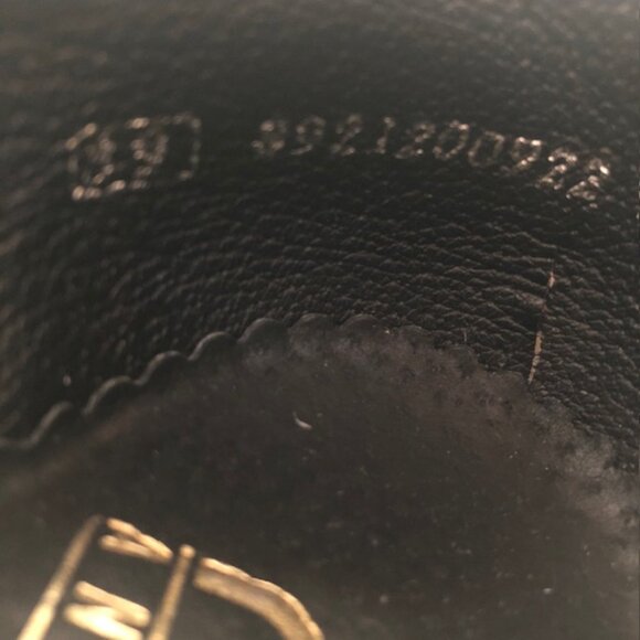 Rieker Colour Block / Patchwork Slip-On Loafers / Flats in Black and Raspberry - Picture 9 of 9